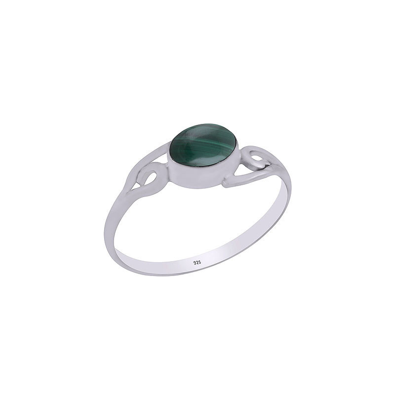 Malachite Oval Ring