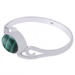 Malachite Oval Ring
