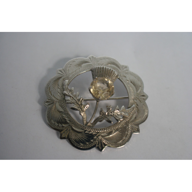 Thistle Brooch